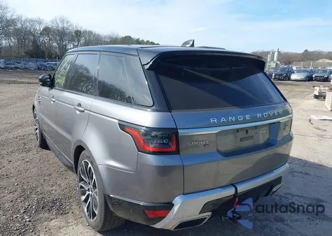 2020 Land Rover Range Rover Sport Hse Mhev from USA, damaged, VIN SALWR2SU3LA743674